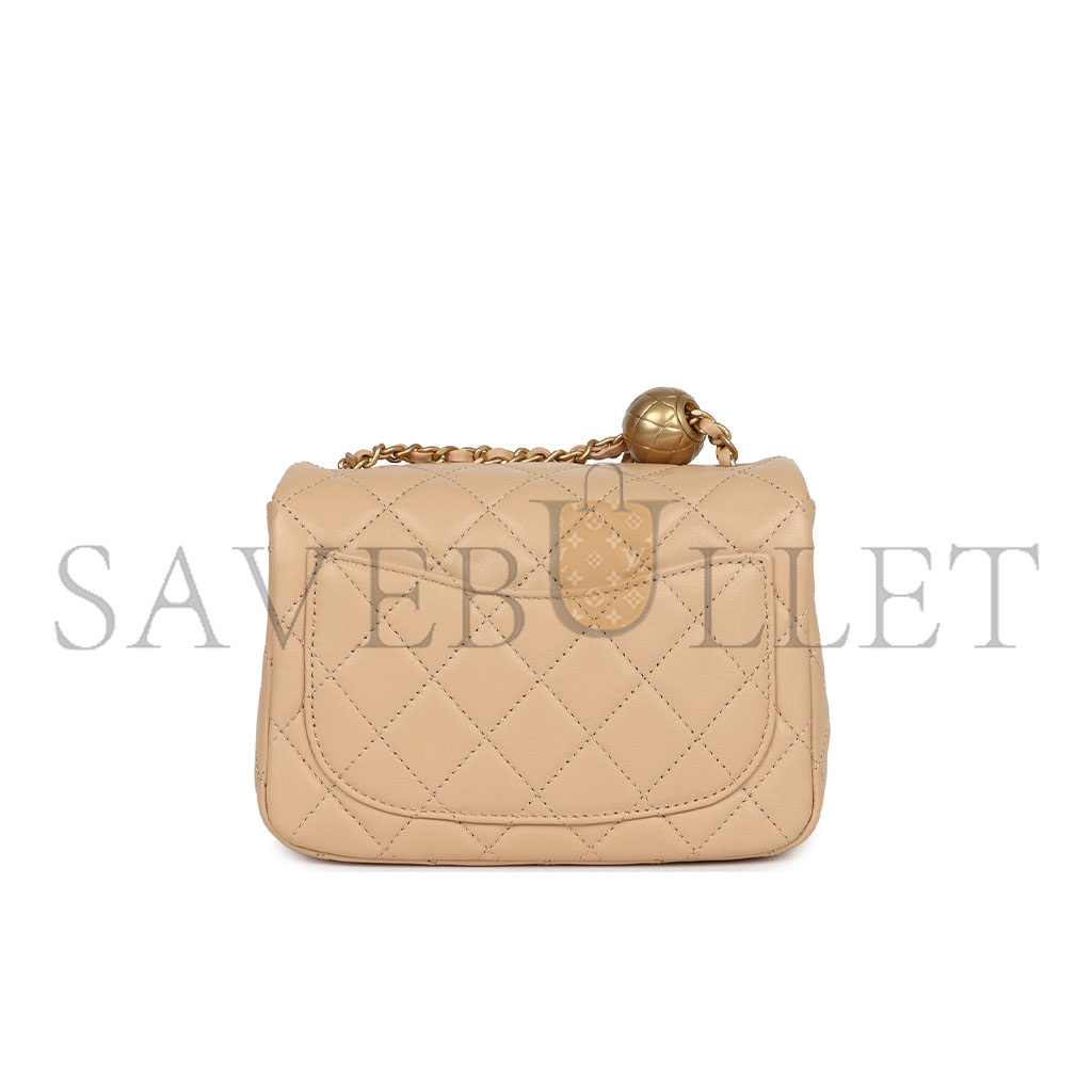 Ch*el master square mini flap bag (18*13*7cm)